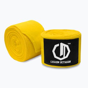 Boxing wraps Octagon Legion Standard 500 cm yellow