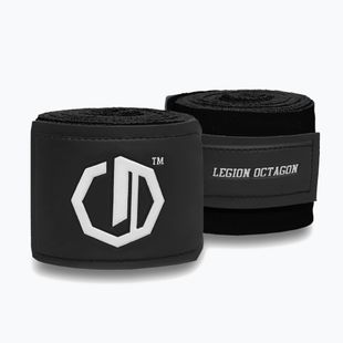 Boxing wraps Octagon Legion Supreme 500 cm black/white