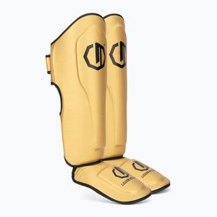 Foot and shin guards Octagon Legion Kevlar gold