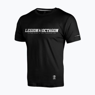 Men's T-shirt Octagon Legion Unique black/white