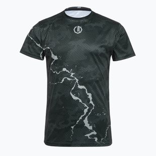 Men's training shirt Octagon Marble Camo black