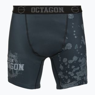 Men's training shorts Octagon Legion Grunge black/grey
