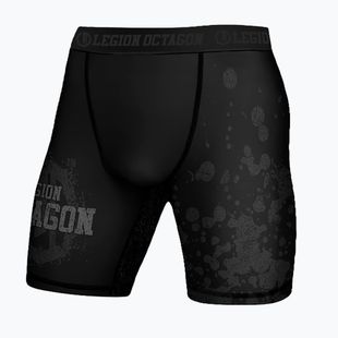 Men's training shorts Octagon Legion Grunge black/grey