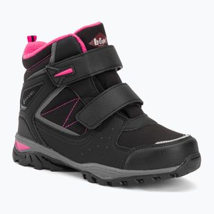 Lee Cooper children's snow boots LCJ-23-01-2061 black/fuchsia