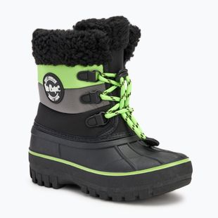 Lee Cooper children's snow boots LCJ-24-44-2856K black / lime