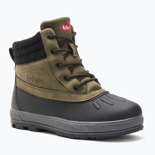 Lee Cooper LCJ-24-01-2967L khaki/black snow boots