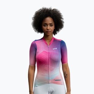 Women's cycling jersey Quest Pink Wind W