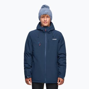 Men's ski jacket Alpinus Causses navy blue