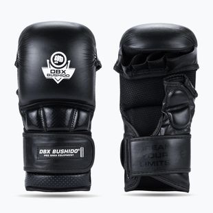DBX BUSHIDO MMA Premium black grappling gloves