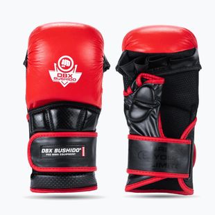 DBX BUSHIDO MMA Premium black/red grappling gloves
