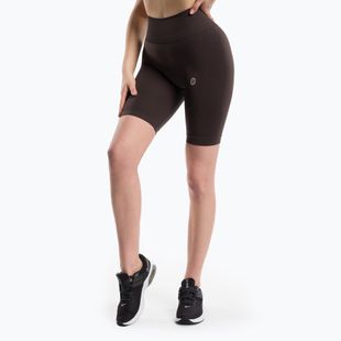 Women's training shorts Gym Glamour Flexible Brownie 434