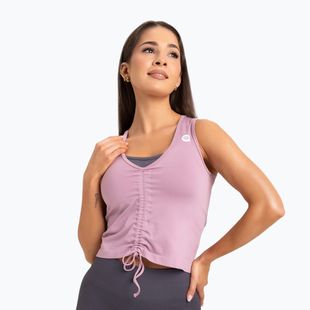 Women's workout top Gym Glamour Drawstring Pink 447