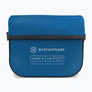 Handlebar bag Extrawheel Handy XL 7.5 l blue/black