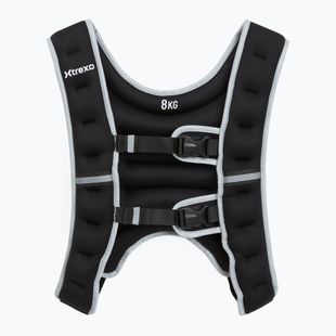 XTREXO 8kg weight training waistcoat black WV-08
