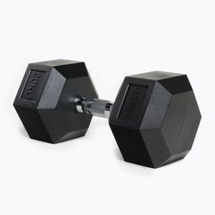 XTREXO Hex HXD200 20 kg rubberised dumbbells