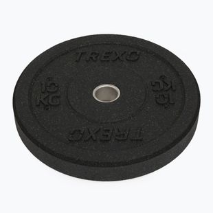 XTREXO Olympic bumper weights black TRX-BMP010 10 kg