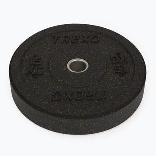 XTREXO Olympic bumper weights black TRX-BMP015 15 kg
