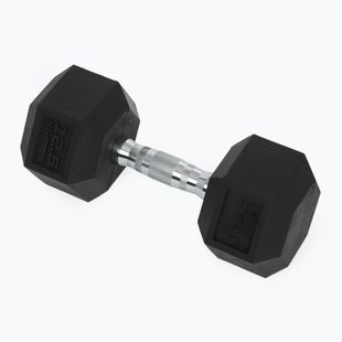 XTREXO Hex 12.5 kg rubberised dumbbell