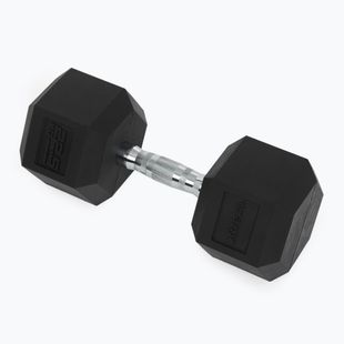 XTREXO Hex 22.5 kg rubberised dumbbell