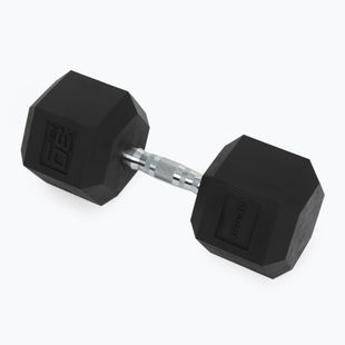 XTREXO Hex 30 kg rubberised dumbbell