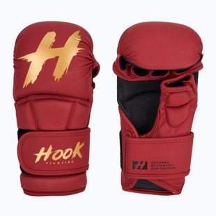 MMA HOOK FIGHTING sparring gloves TX0-B4M0016 red