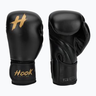 HOOK FIGHTING Ready To Train boxing gloves black