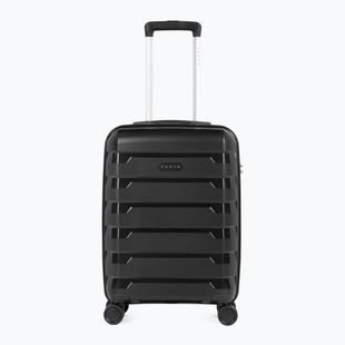 KADVA Cayes 42 l black cabin travel suitcase