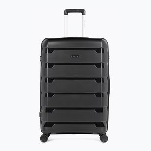 Large travel suitcase KADVA Cayes 113 l black