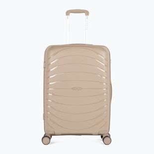 Medium travel suitcase KADVA Brava 78 l beige