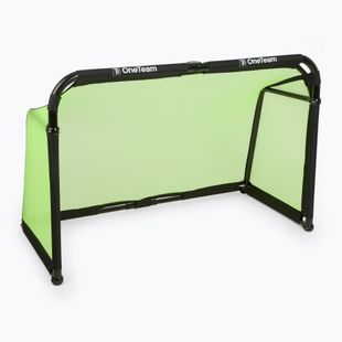 Football goal OneTeam SWIFTGOAL 180 x 120 cm foldable black/green