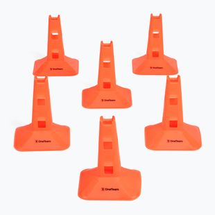 OneTeam TRFTB03 MD6 Training Cones 6 pcs Orange