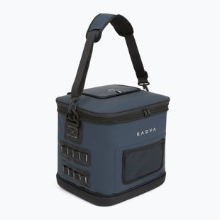 KADVA 17L Navy Blue Foldable Travel Cooler, Flat-Pack Design