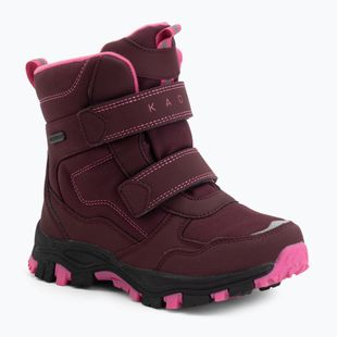 Children's snow boots KADVA Snowey Mid WP pink