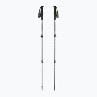 KADVA Torre adjustable carbon trekking poles green