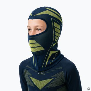 Children's balaclava KADVA Elevate Seamless JR blue