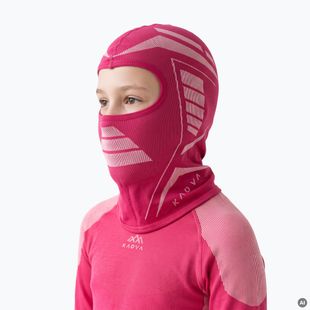 Children's balaclava KADVA Elevate Seamless JR pink