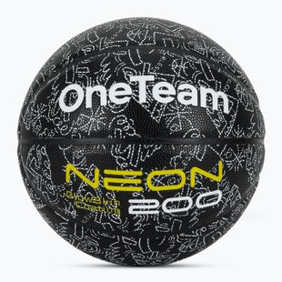 Basketball OneTeam Black neon size 7