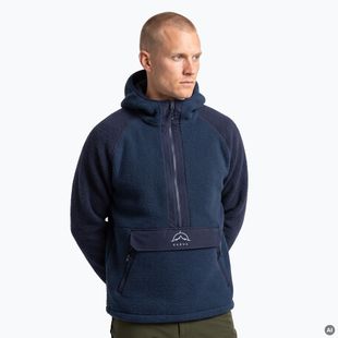 Men's KADVA RODIA navy fleece sweatshirt