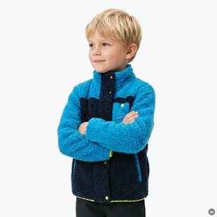 Children's fleece sweatshirt KADVA RODVIK KDB blue