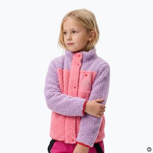 Bluza polarowa dziecięca KADVA RODVIK KDG różowy