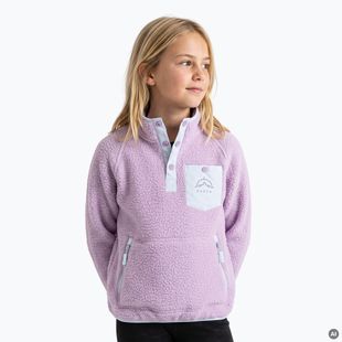 Children's fleece sweatshirt KADVA RODIA JRG purple