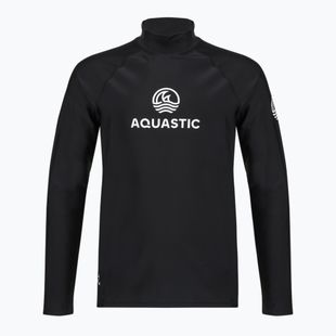 Longsleeve do pywania Aquastic RIMOS LS UV 50+ UPF czarny