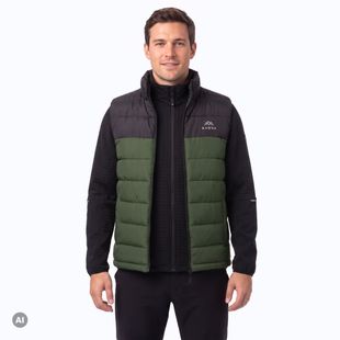 Men's KADVA Cryon green gilet