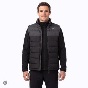 Men's KADVA Cryon black gilet