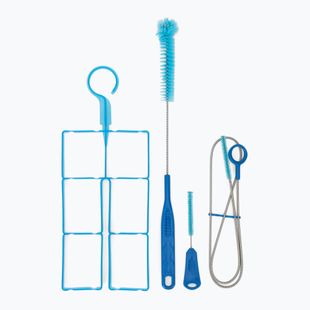 KADVA Flowbie soft flask and hydration bladder cleaning kit blue