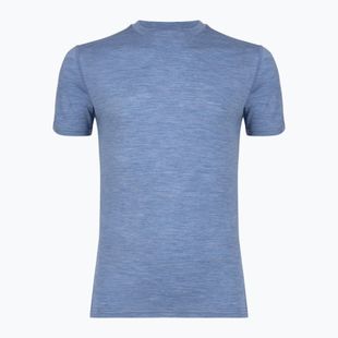 Men's thermal shirt WOOLCANO Merino 100% TEE0546 blue