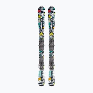 Kids’ downhill skis with bindings HEAD Monster Easy JRS+Jrs 4.5 GW CA white/black