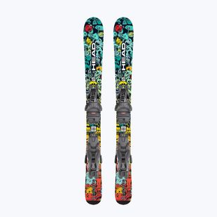 Kids’ downhill skis with bindings HEAD Monster Easy JRS + Jrs 4.5 GW CA white/black