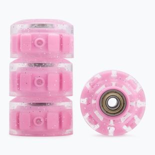 ATTABO Diamond roller skate wheels 4 pcs pink