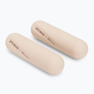 Dumbbell set XTREXO x Anna Lewandowska Bars 210 Beige